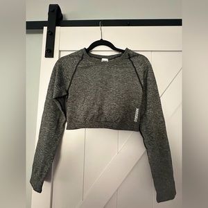 Gymshark Seamless Crop Top. Size Large.